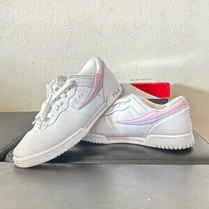Fila Original Fitness Womens US 9.5 White Purple Pink Colorway